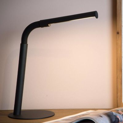 Lampada da scrivania moderna nera, Gilly, 3W, 2700K LED, con interruttore