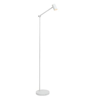 Lampada da terra ricaricabile moderna bianca, Tipik, 3W, 2700K LED, controllo touch