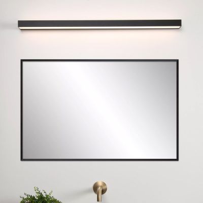 Applique per bagno moderna nera, Alexa, 13W, 3000K LED, IP44