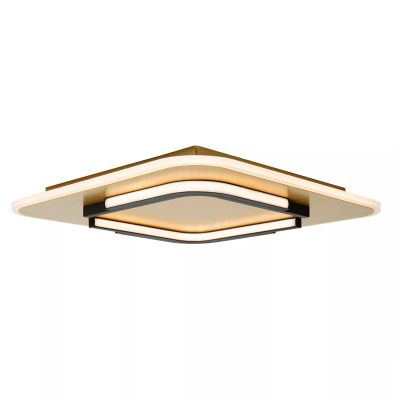 Plafoniera moderna dorata, Andreas, 30W, 2700K LED