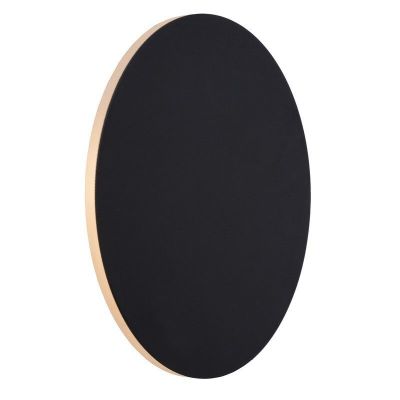 Applique da parete moderna nera, Eklyps led, 8W, 3000K LED