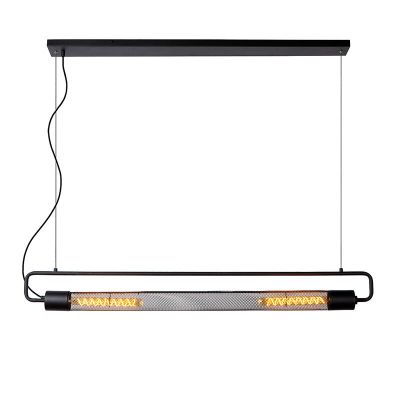Lampada a sospensione moderna nera, Calixt