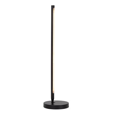 Lampada da tavolo moderna nera, Finan, 9W, 2700K LED, controllo touch