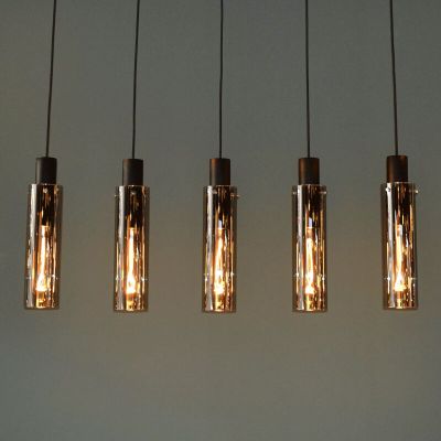 Lampada a sospensione moderna grigia, Orlando