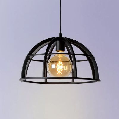 Lampada a sospensione moderna nera, Dikra
