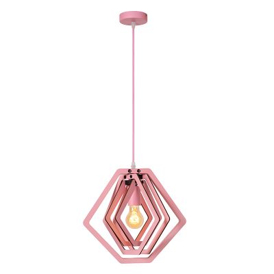 Lampada a sospensione per bambini moderna rosa, Mauro