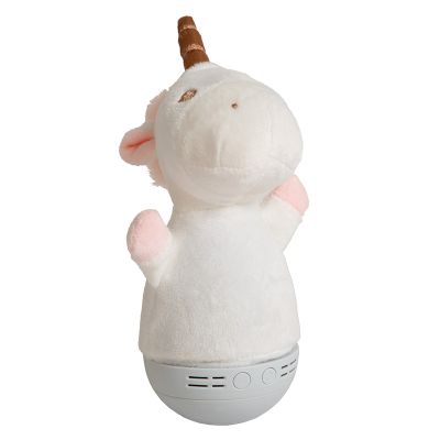 Lampada da tavolo per bambini moderna bianca, Dolly, 3W, RGB LED, con interruttore