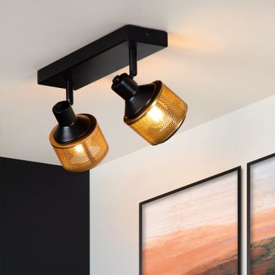 Faretto da soffitto classico dorato, Rafa