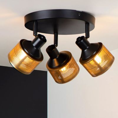 Faretto da soffitto classico dorato, Rafa