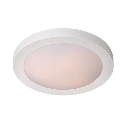 Plafoniera bianca in alluminio, Fresh, IP44