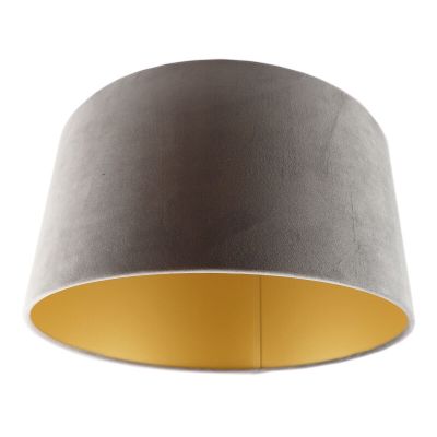 Paralume in velluto dorato moderno, Milene