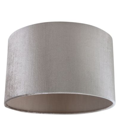 30 cm paralume in velluto grigio, Rody