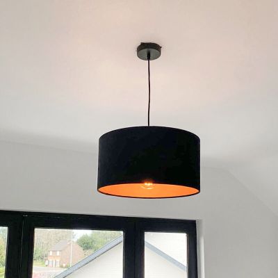 Lampada a sospensione dorata moderna, Urvin