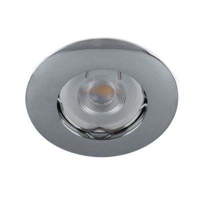 Mini faretto da incasso cromato in alluminio, Rosi