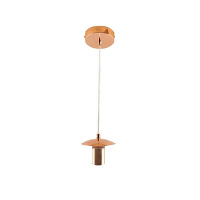 Lampada a sospensione senza paralume di bronzo metallo, Minne