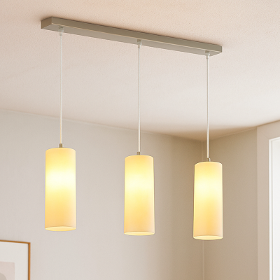 Lampada a sospensione cromata design, Hatice