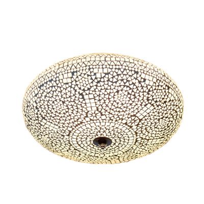 Plafoniera orientale trasparente in mosaico, Annas