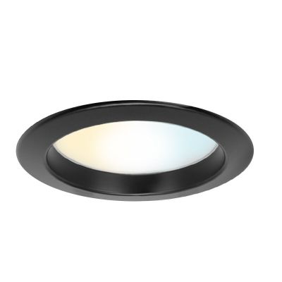 Downlight nero in alluminio, Otmar, 15W, white switch LED, IP22