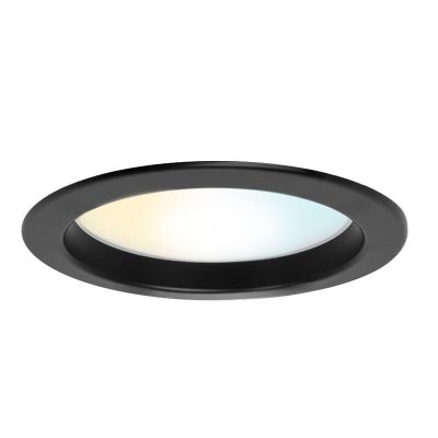 Downlight nero in alluminio, Otmar, 15W, white switch LED, IP22