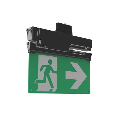 Illuminazione di emergenza trifase nera, Toke, Pro