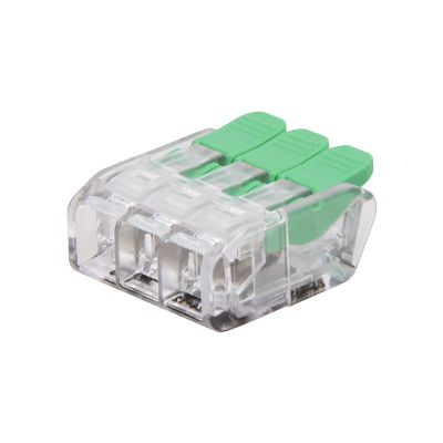 Morsetto per saldatura (50 pezzi), 3 fili, 0,2 - 4 mm²