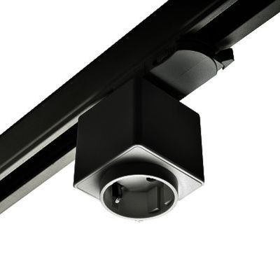 Presa trifase, nera, Pro