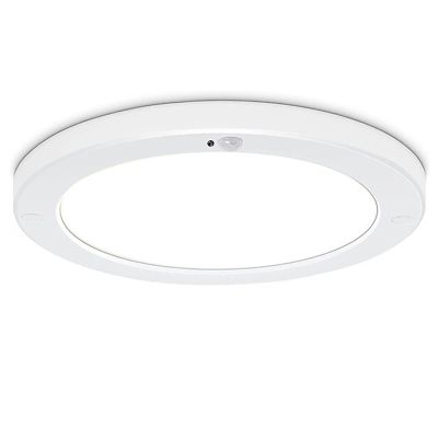 Downlight LED da incasso/superficie con sensore di movimento, Okno, 17,6W, interruttore bianco, IP22