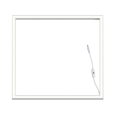 Cornice LED per controsoffitto 60x60 cm - interruttore bianco - 32W - 3200 lm - UGR <23