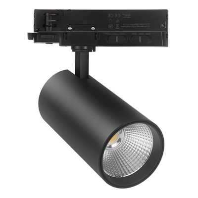 Binario faretto trifasico nero, Rozina, 10W/20W/30W, white switch LED