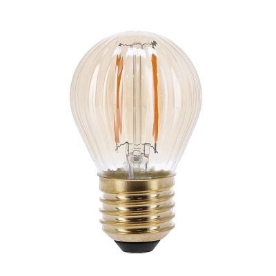 Lampadina LED E27 regolabile ambra, 2W, 2000K