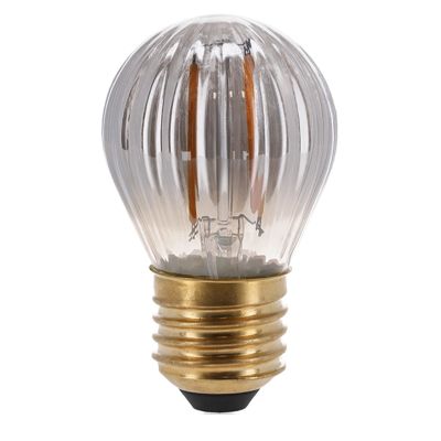Lampadina LED E27 regolabile grigio, 2W, 2000K