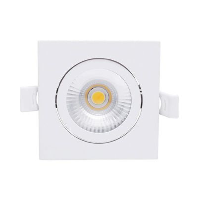 Downlight bianco in alluminio, Loura, 6W, white switch LED, IP65