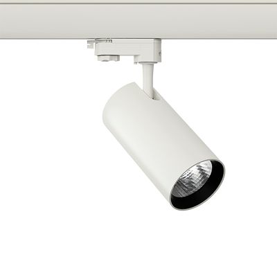 Faretto trifase bianco Esmiralda, 30W, 4000K, Pro