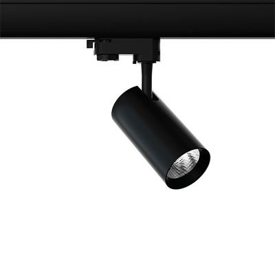 Faretto trifase nero Esmiralda, 20W, 3000K, Pro