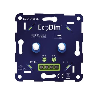 Doppio dimmer LED Zigbee 0-100W