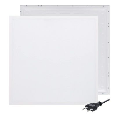 Pannello LED 62x62 - 30W - interruttore bianco - UGR<19 - retroilluminato