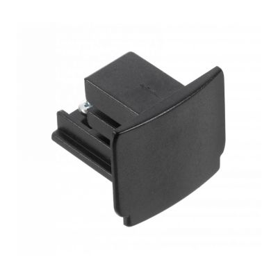 Tappo terminale per illuminazione su binario trifase, nero, Pro