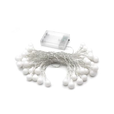 Lampadina LED da 2m alimentata a batteria, 20 luci colorate