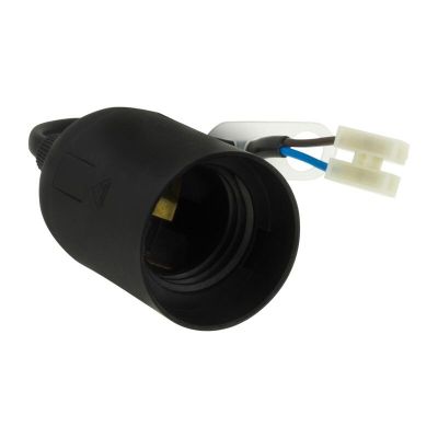 Raccordo di ricollocazione E27, nero