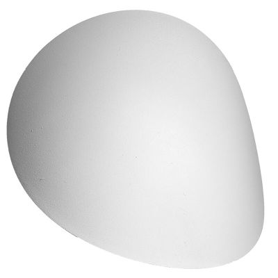 Lampada da parete up down in alluminio bianca, Jildou