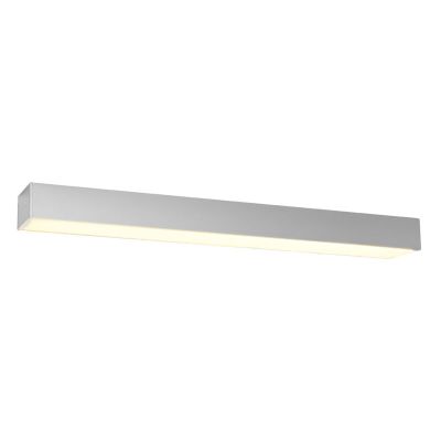 Lampada da soffitto in alluminio grigia, Mascha, 22W, 3000K LED