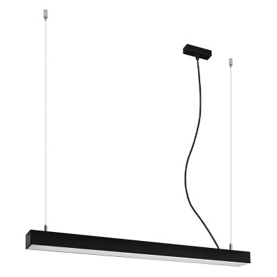 Lampada a sospensione in alluminio nera, Mascha, 31W, 3000K LED