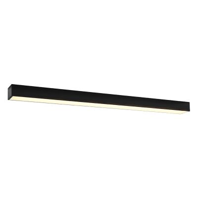 Lampada da soffitto in alluminio nera, Mascha, 31W, 3000K LED