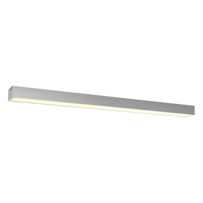 Applique da parete in alluminio grigia, Mascha, 48W, 3000K LED
