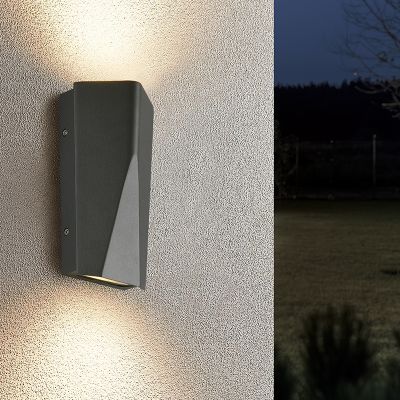 Lampada da esterno design antracite, Sahl, 4,5W, 3000K LED, IP65