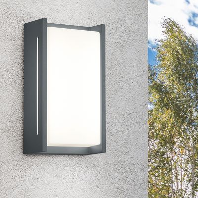 Lampada da esterno moderna antracite, Arthur, 8,5W, 3000K LED, IP54