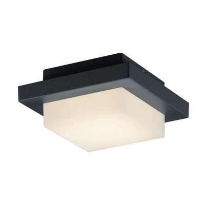 Lampada da esterno antracite in alluminio, Bletchley, 3,5W, 3000K LED, IP54