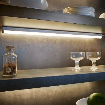 Lampada da soffitto bianca in plastica, Irmak, 13W, 3000K LED, con interruttore