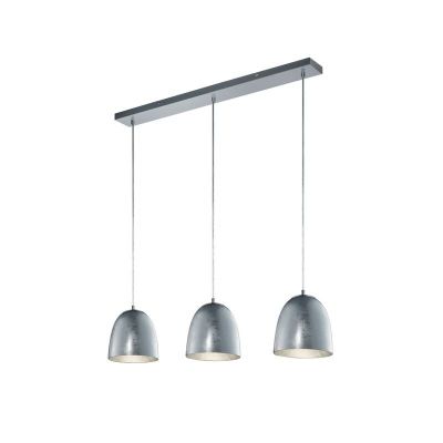 Lampada a sospensione moderna in nichel, Nuhad