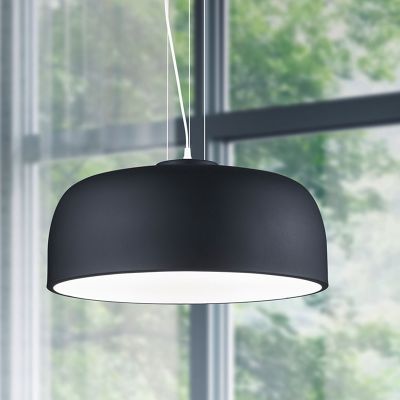Lampada a sospensione moderna nera, Alnon